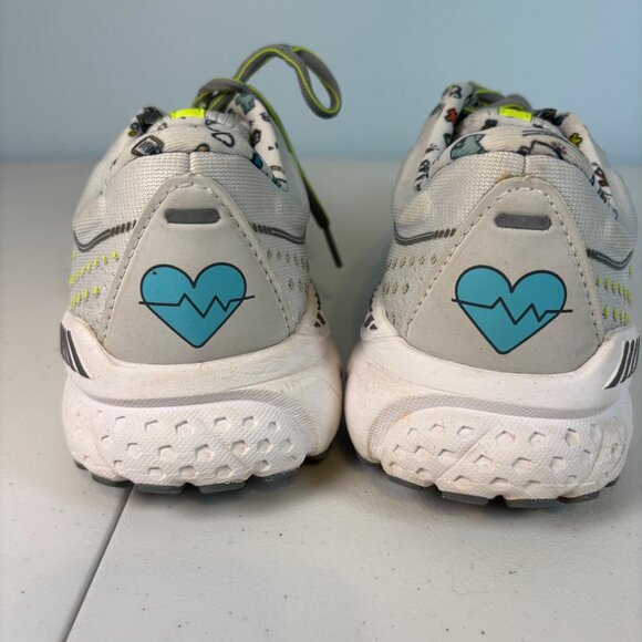 Brooks Adrenaline GTS 21 Women’s 8.5 Running Shoes First Responder Nurse Medical - Picture 5 of 16